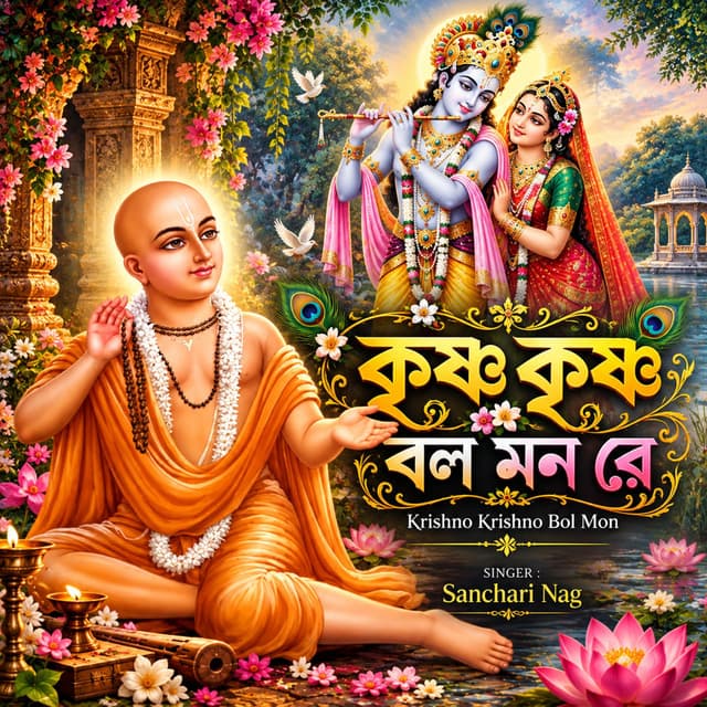 কৃষ্ণ কৃষ্ণ বল মন রে আমার | Krishno Krishno Bol Mon