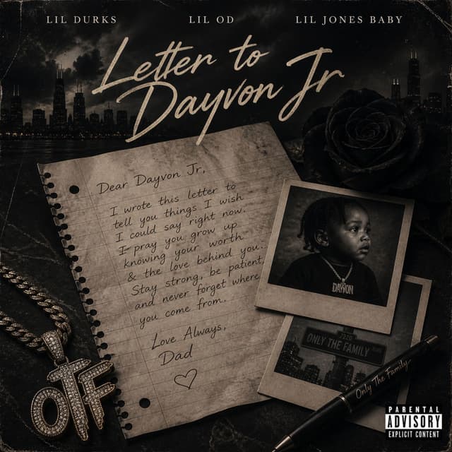 Letter to Dayvon Jr