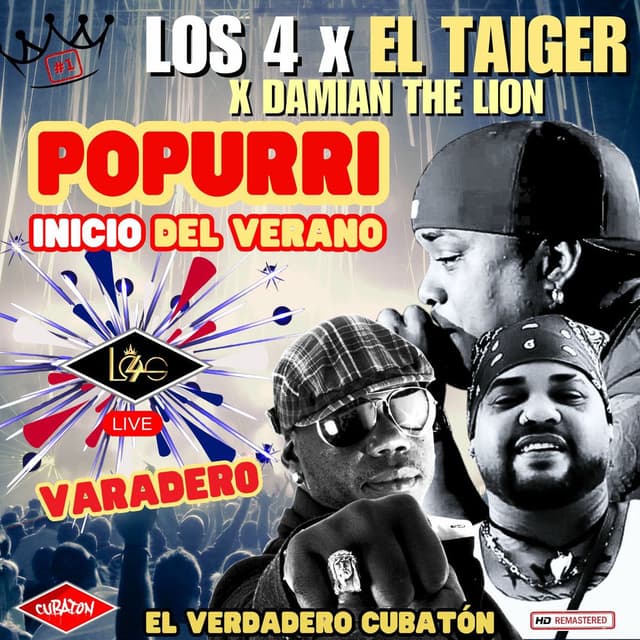 Popurri - Inicio del Verano - El verdadero Cubaton (Live en Varadero Remastered)