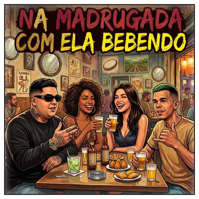 NA MADRUGADA COM ELA BEBENDO