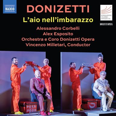 L'ajo nell'imbarazzo, A. 11, Act I Scene 1: Introduzione. Mi traduca dal volgare (Gregorio, Pippetto, Leonarda, Simone, Chorus)