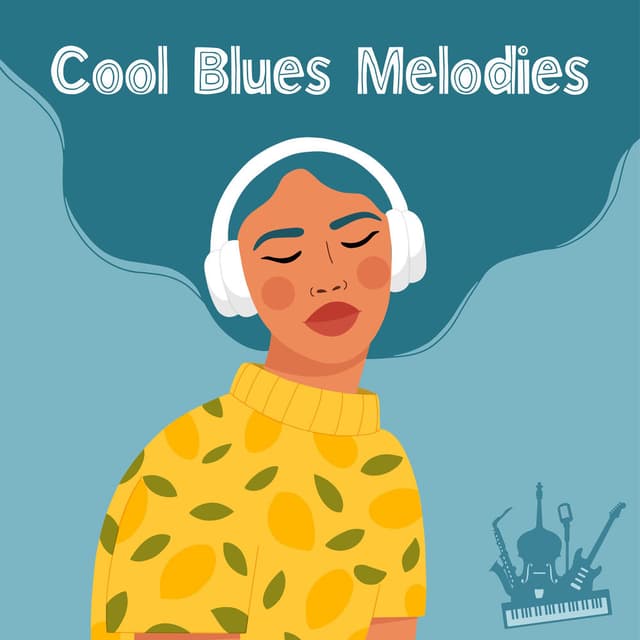 Cool Blues Melodies: Instrumental Blues Fusion for Relaxation, Calm Blues Songs to Chill Your Head
