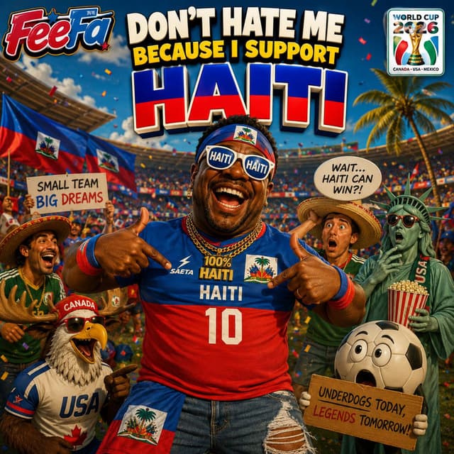 Don't Hate Me Because I Support Haiti