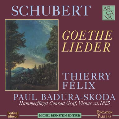 Schubert: Goethe Lieder
