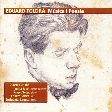 Eduard Toldrà: Música i Poesia