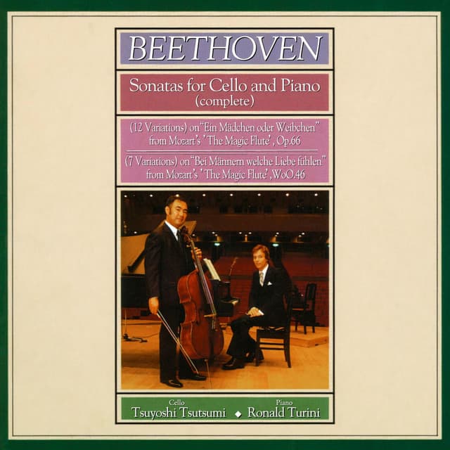 Beethoven:Sonata for Cello and Piano(Complete)