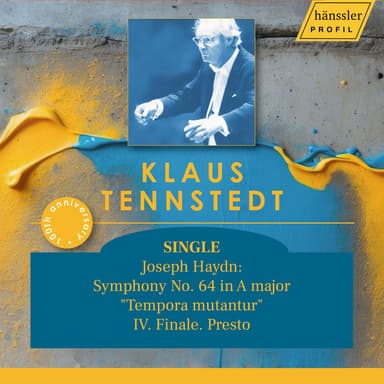 Symphony No. 64 in A Major, Hob. I:64 "Tempora mutantur": IV. Finale. Presto