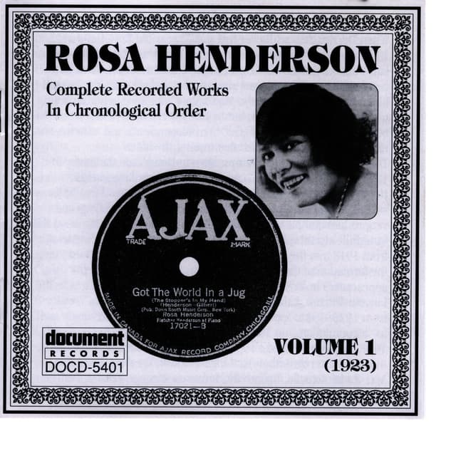 Rosa Henderson Vol. 1 (1923)