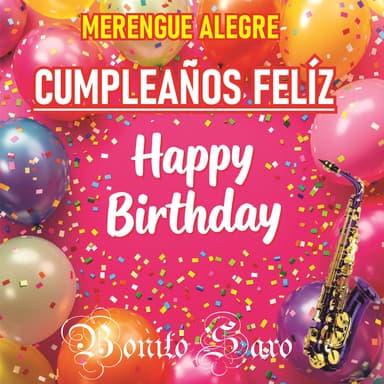 MERENGUE ALEGRE Cumpleaños Felíz Happy Birthday