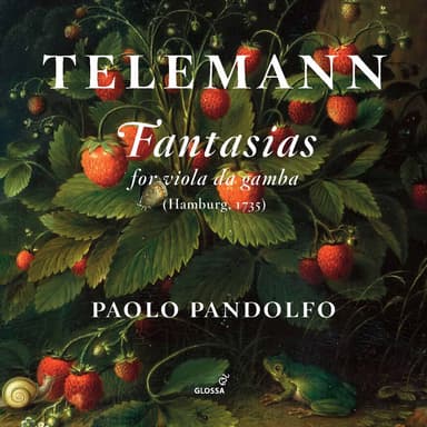 Telemann: Fantasias for Viola da gamba
