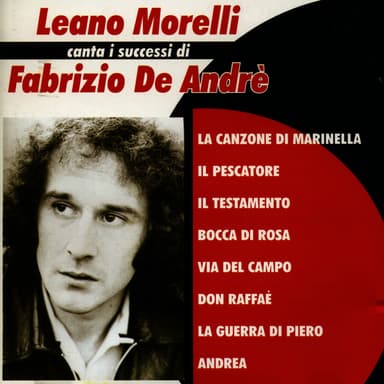 Leano Morelli canta i successi di F. De Andrè