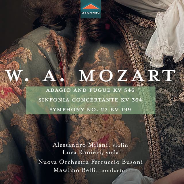 Mozart: Adagio & Fugue in C Minor, K. 546 (Version for String Orchestra), Sinfonia concertante in E-Flat Major, K. 364 & Symphony