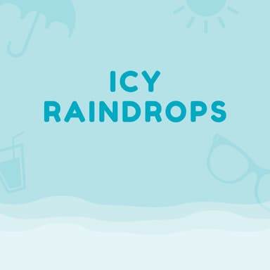 Icy Rain Drops