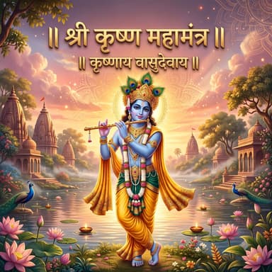 Shree Krishna Maha Mantra – Krishnaya Vasudevaya