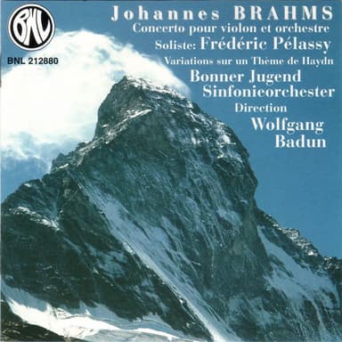 Brahms: Concerto pour violon et orchestre & Variations sur un thème de Haydn