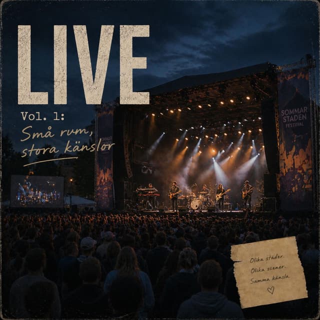 LIVE Vol. 1: Små rum, stora känslor